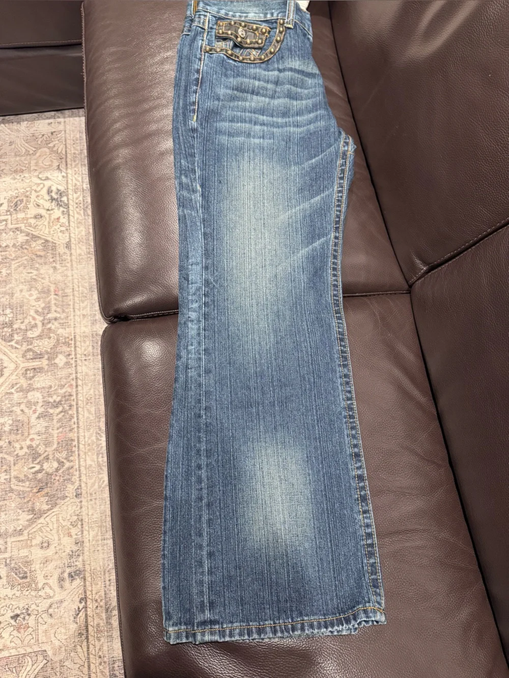 True Religion Men’s “Bobby Super T” Jeans 38